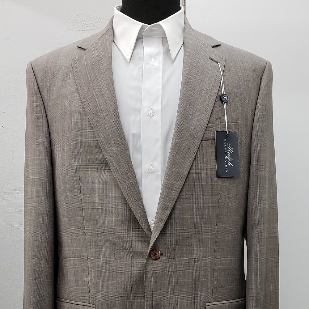 Ralph Lauren Light Brown Wool Suit